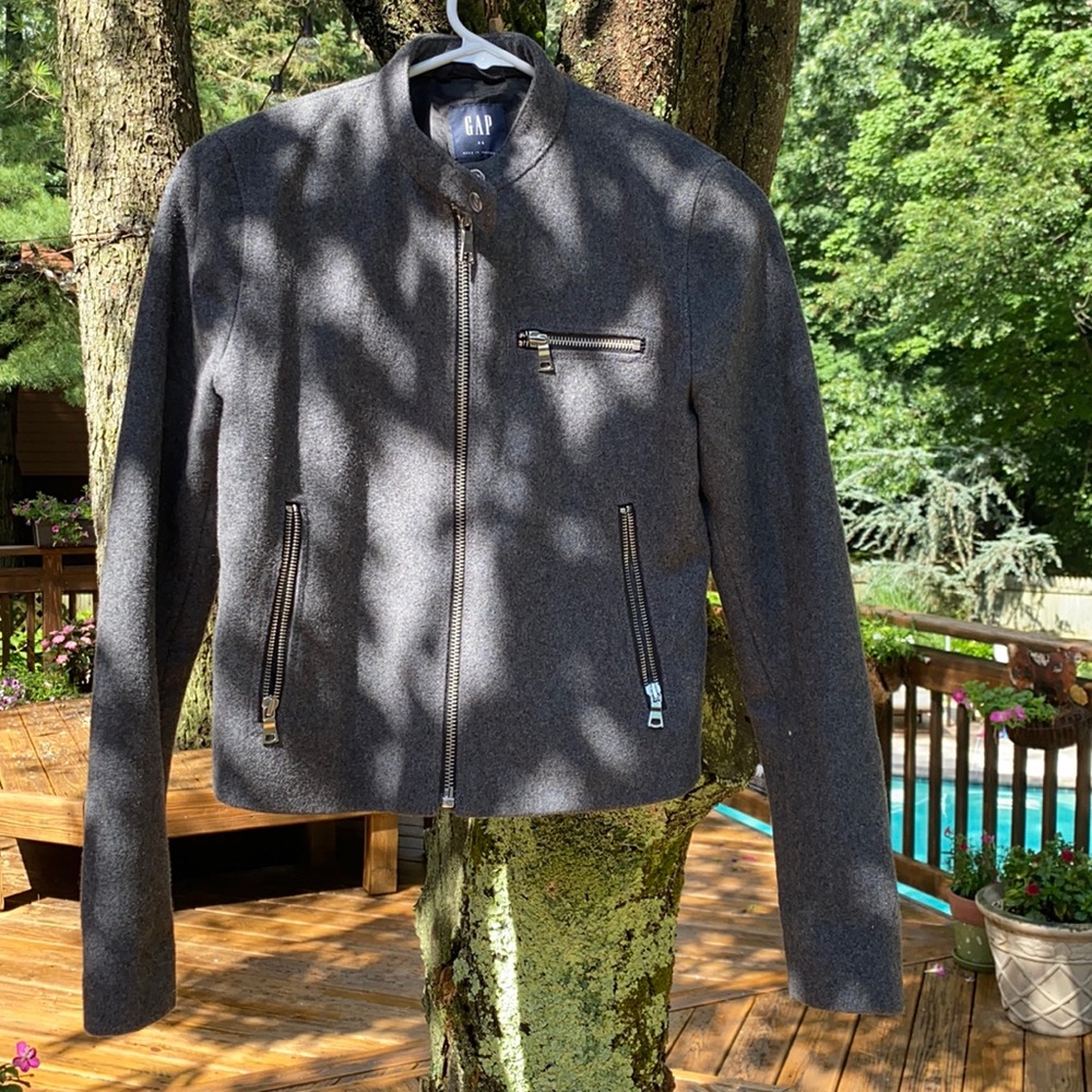 Wool Moto Jacket